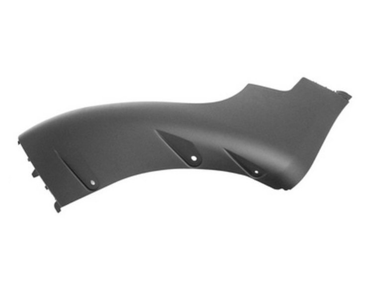 Acceder a la pieza Spoiler izquierdo parachoques delantero, negro