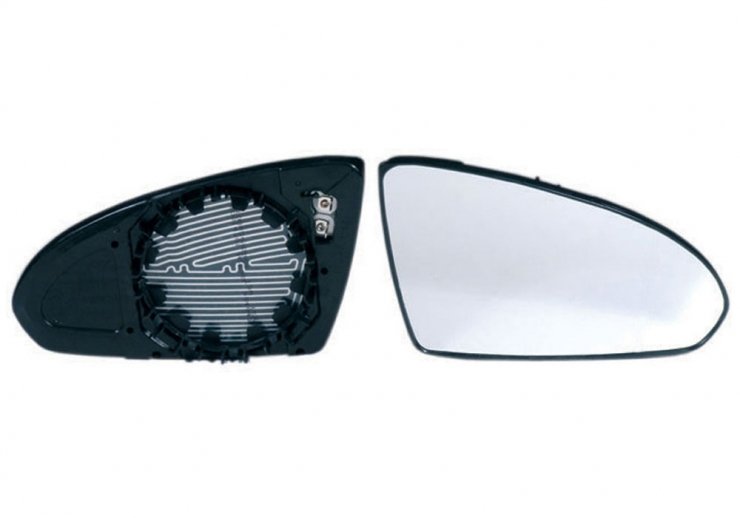 Acceder a la pieza Cristal + soporte retrovisor derecho térmico