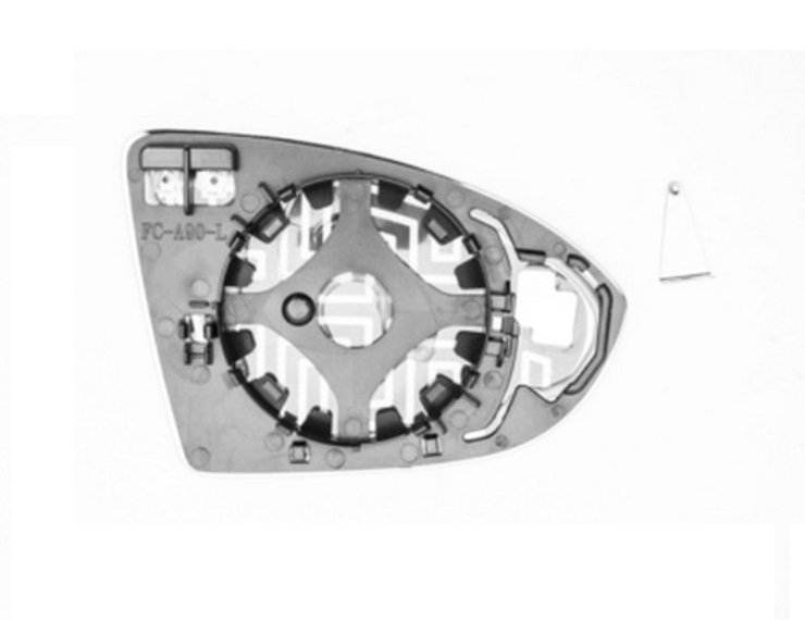 Acceder a la pieza Cristal + soporte retrovisor izquierdo, convexo, térmico