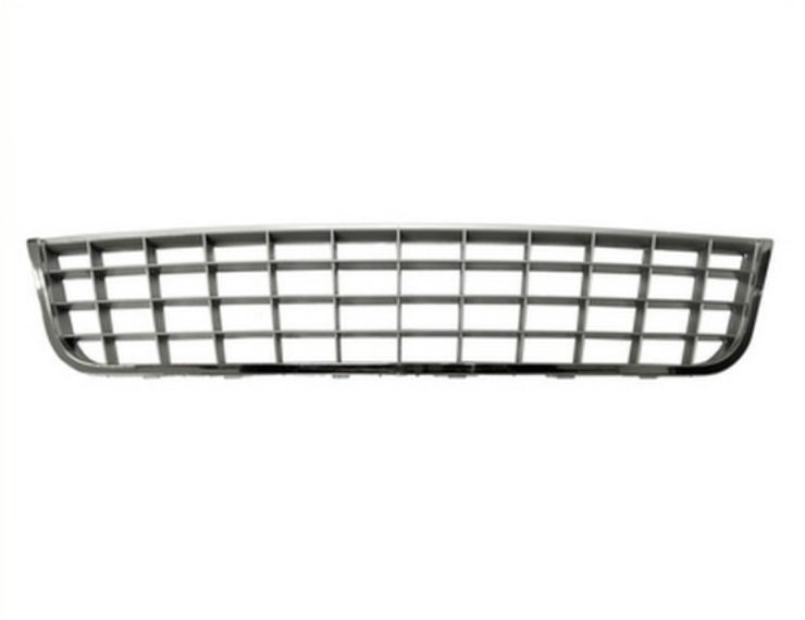 Acceder a la pieza Rejilla central gris, marco cromado