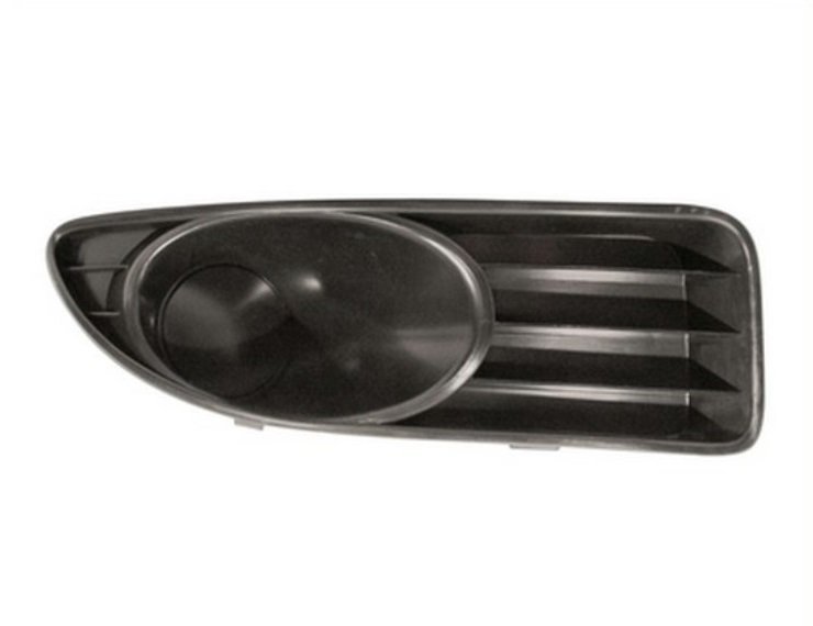Acceder a la pieza Rejilla derecha parachoques, negra, cerrada, antiniebla 