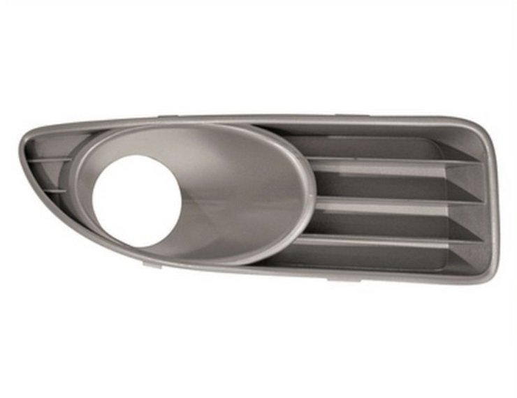 Acceder a la pieza Rejilla derecha parachoques, gris, abierta, antiniebla