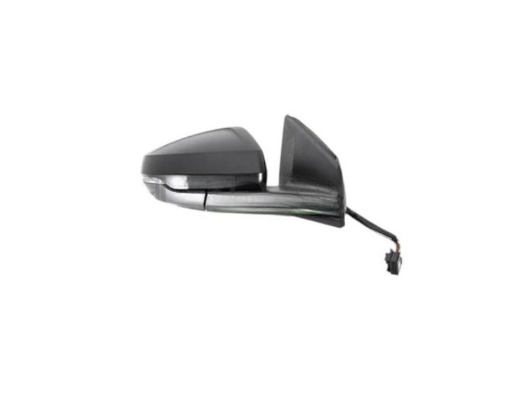 Retrovisor eléctrico derecho, negro, convexo, térmico, con intermitente, abatible, memoria (12 pines) VOLKSWAGEN-POLO pour VOLKSWAGEN POLO  pour VOLKSWAGEN POLO