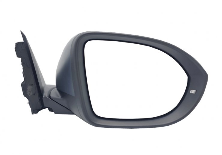 Retrovisor eléctrico derecho, convexo, térmico, imprimado, con intermitente (6 pines) ACCESSOIRES CAMION-GUARDABARROS, SOPORTES, CALZOS pour VOLKSWAGEN TAIGO  pour VOLKSWAGEN TAIGO