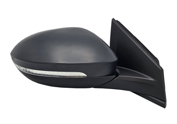 Retrovisor eléctrico derecho, convexo, térmico, imprimado, abatible, con intermitente, cortesía, memoria, side (15 pines) ACCESSOIRES CAMION-GUARDABARROS, SOPORTES, CALZOS pour VOLKSWAGEN TAIGO  pour VOLKSWAGEN TAIGO