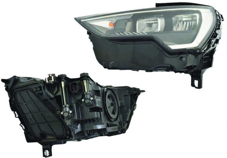 Faro eléctrico derecho, LED (Motor) ACCESSOIRES CAMION-GUARDABARROS, SOPORTES, CALZOS pour AUDI Q3  pour AUDI Q3