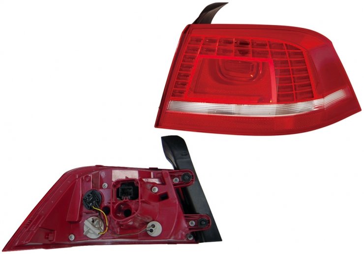 Acceder a la pieza Piloto trasero derecho, exterior, LED