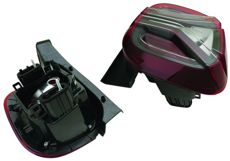 Acceder a la pieza Piloto trasero derecho, LED