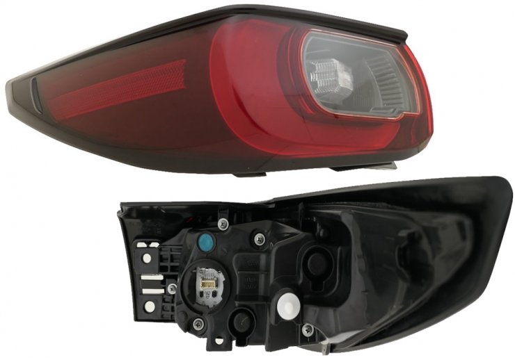 Acceder a la pieza Piloto trasero izquierdo, LED