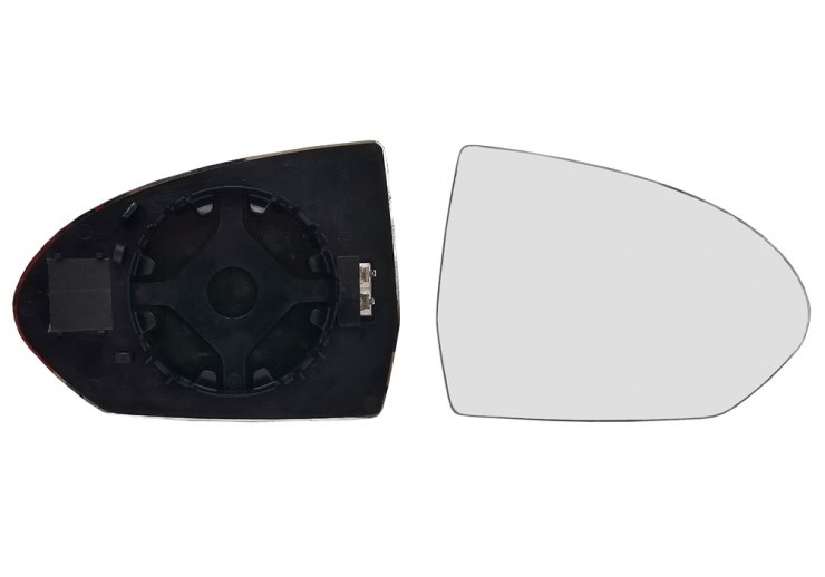 Acceder a la pieza Cristal + soporte retrovisor derecho, convexo, térmico (2 pines)