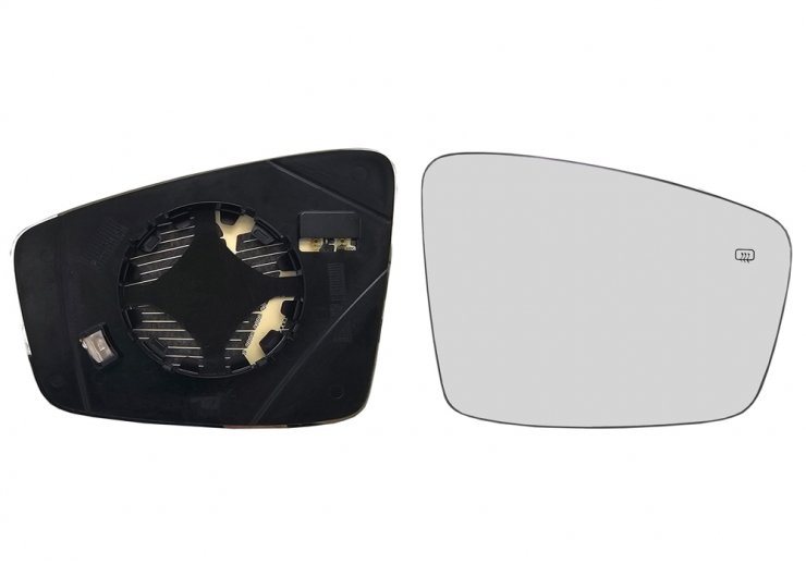 Acceder a la pieza Cristal + soporte retrovisor derecho, convexo, térmico (2 pines)