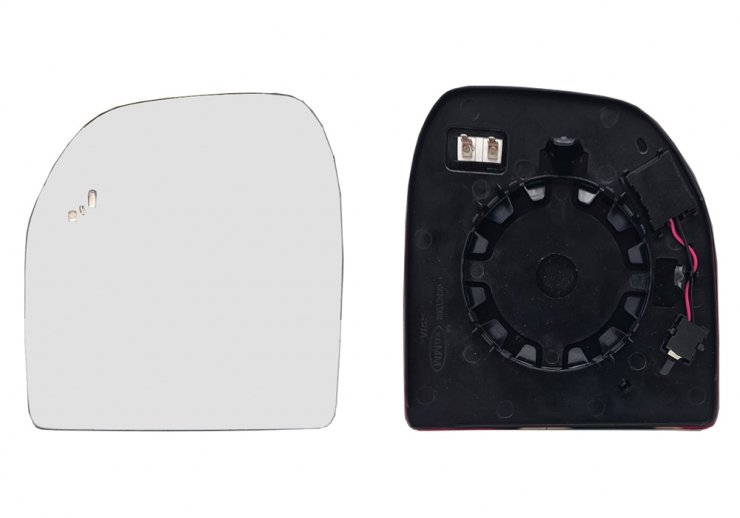 Acceder a la pieza Cristal + soporte retrovisor izquierdo, convexo, térmico, side (2 pines)