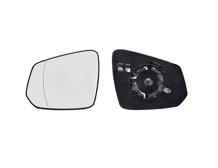 Acceder a la pieza Cristal + soporte retrovisor izquierdo, asférico, térmico (2 pines)