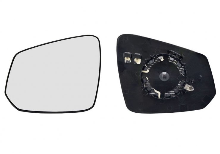 Acceder a la pieza Cristal + soporte retrovisor izquierdo, convexo, térmico (2 pines)