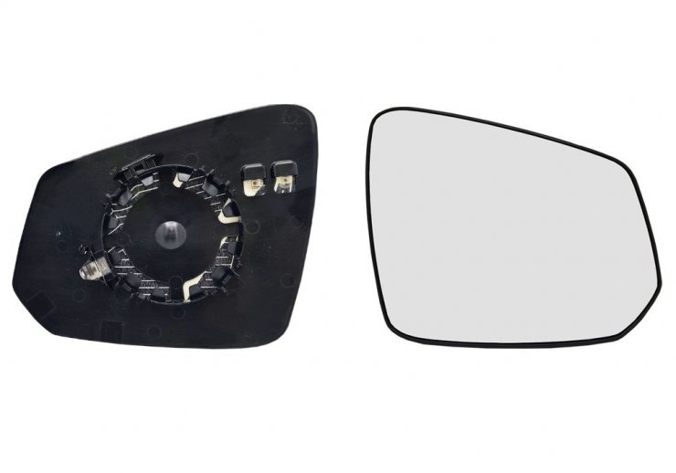 Acceder a la pieza Cristal + soporte retrovisor derecho, convexo, térmico (2 pines)
