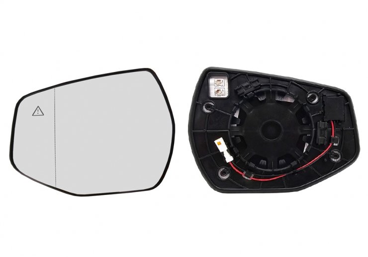 Acceder a la pieza Cristal + soporte retrovisor izquierdo, asférico, térmico, side (2 pines)