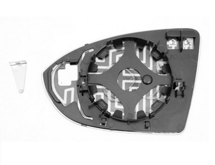 Acceder a la pieza Cristal + soporte retrovisor derecho, asférico, térmico