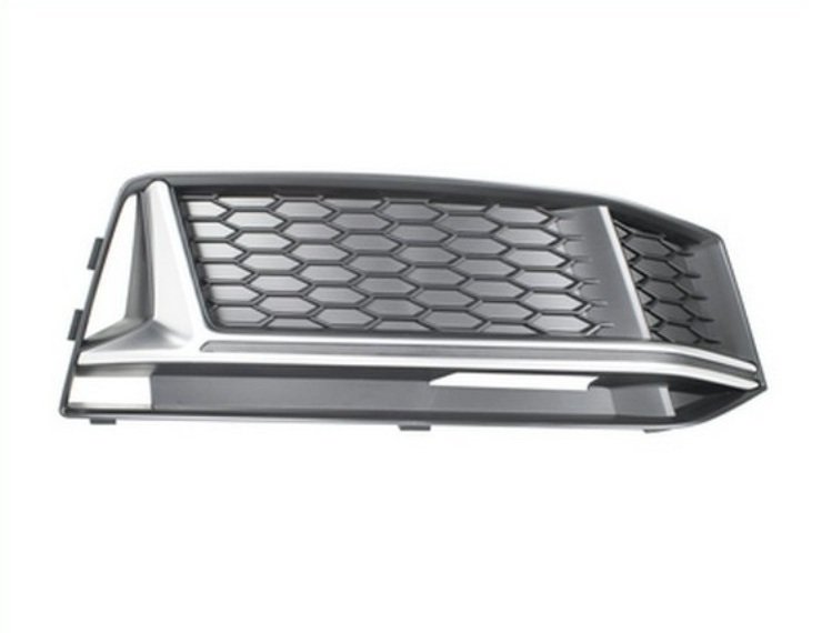 Acceder a la pieza Rejilla derecha parachoques delantero, moldura plateada (S-Line)