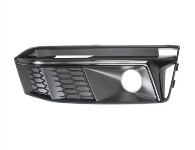 Acceder a la pieza Rejilla derecha parachoques, negro, antinieblas (S-Line)