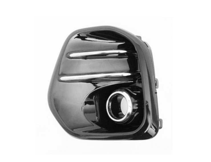 Acceder a la pieza Rejilla derecha parachoques, negra, agujero antiniebla