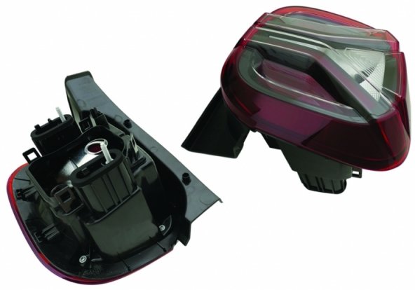 Acceder a la pieza Piloto trasero derecho, LED