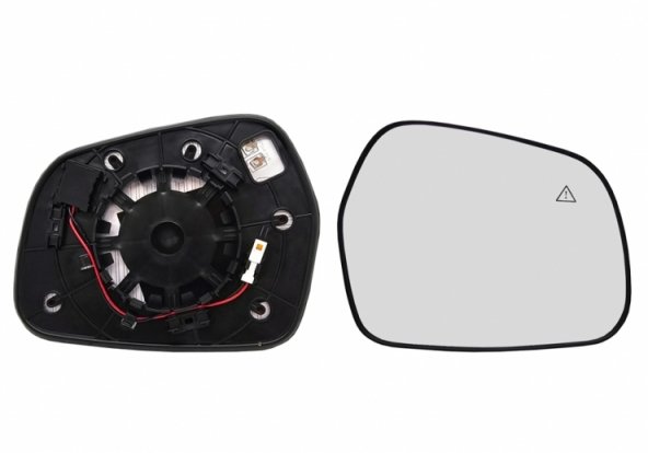 Acceder a la pieza Cristal + soporte retrovisor derecho, convexo, térmico, side (2 pines)