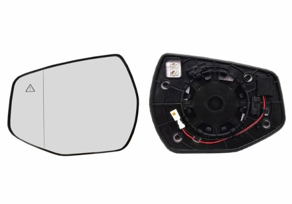 Acceder a la pieza Cristal + soporte retrovisor izquierdo, asférico, térmico, side (2 pines)