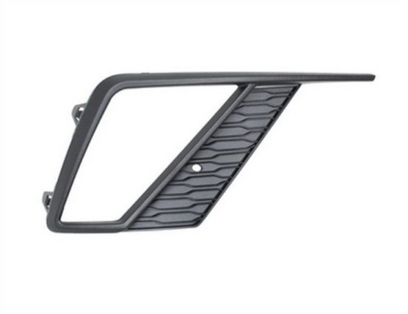 Acceder a la pieza Rejilla derecha parachoques, negra, abierta