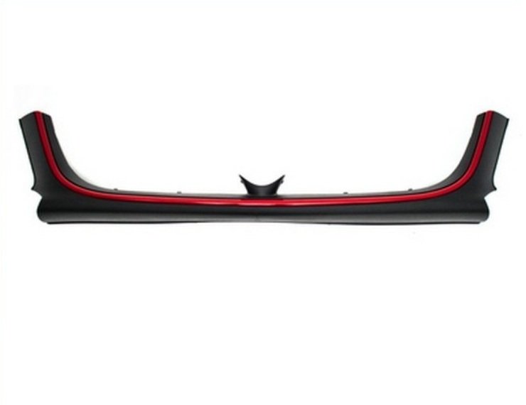 Acceder a la pieza Moldura central parachoques delantero, negro, perfil rojo