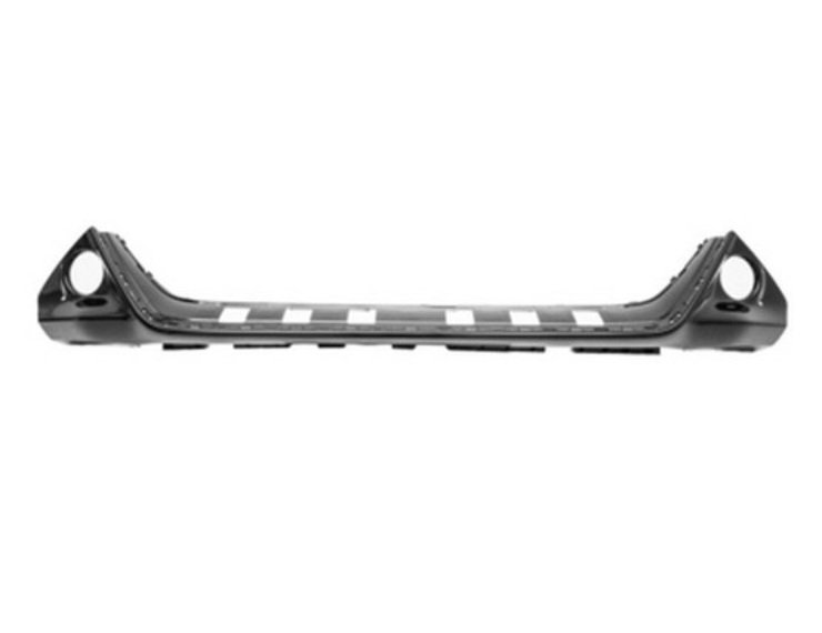 Acceder a la pieza Moldura central parachoques delantero, negro, agujeros antiniebla