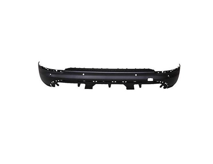 Parachoques trasero inferior, negro, agujeros sensores y molduras FIAT-500 pour FIAT 500X  pour FIAT 500X