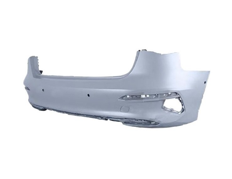 Acceder a la pieza Parachoques trasero imprimado, con tapa gancho, agujeros sensores