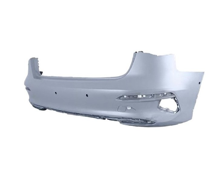 Acceder a la pieza Parachoques trasero imprimado, con tapa gancho, agujeros sensores, park assist