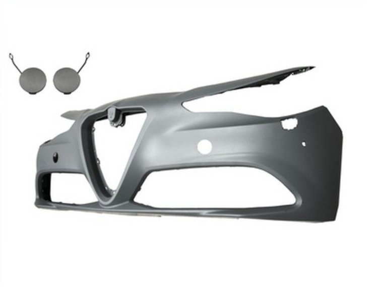 Acceder a la pieza Parachoques delantero imprimado, agujeros sensores, agujeros lavafaros