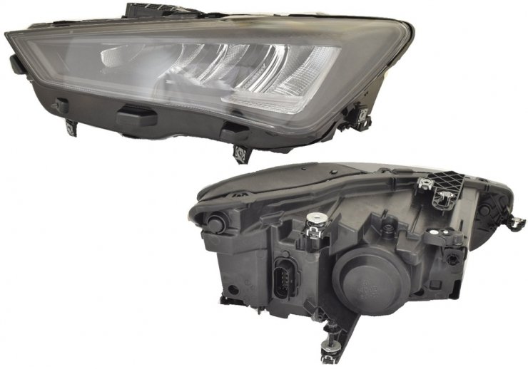 Acceder a la pieza Faro eléctrico izquierdo, LED (Motor)