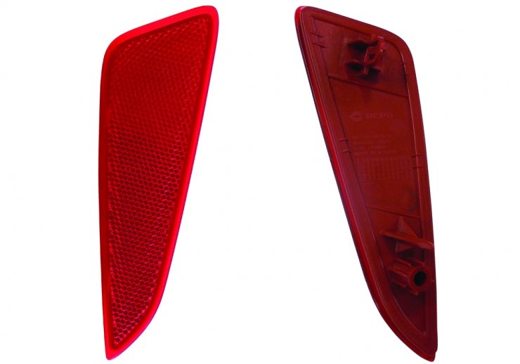 Acceder a la pieza Reflector izquierdo