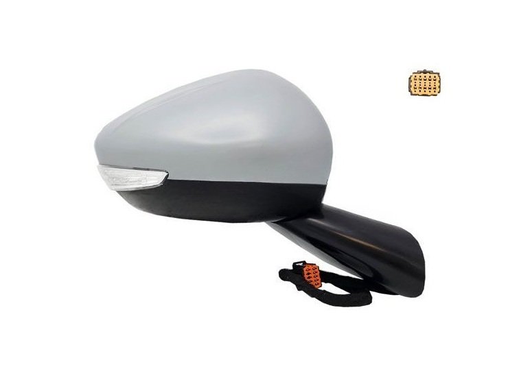 Acceder a la pieza Retrovisor eléctrico derecho, convexo, térmico, imprimado, abatible, con intermitente, sonda (10 pines)