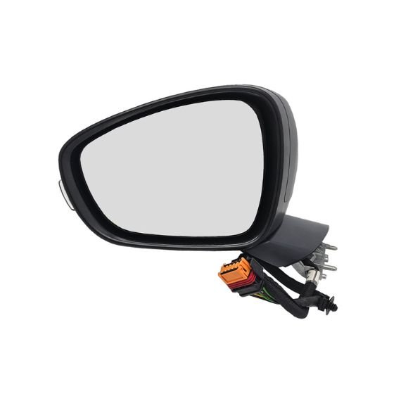 Retrovisor eléctrico izquierdo, convexo, térmico, imprimado, abatible, con intermitente (8 pines) ACCESSOIRES CAMION-GUARDABARROS, SOPORTES, CALZOS pour PEUGEOT 508   pour PEUGEOT 508