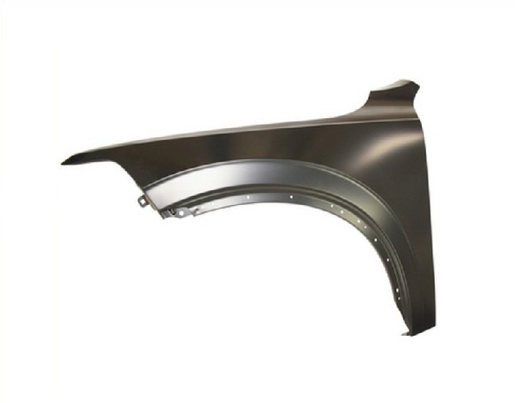 Acceder a la pieza Aleta delantera izquierda, aluminio