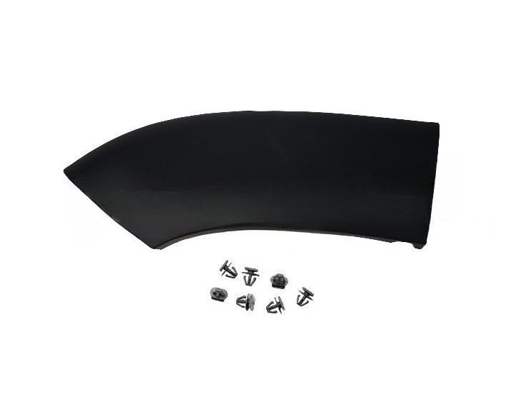 Acceder a la pieza Cerco aleta delantera izquierda, negro, con clips