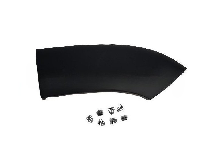 Acceder a la pieza Cerco aleta delantera derecha, negro, con clips