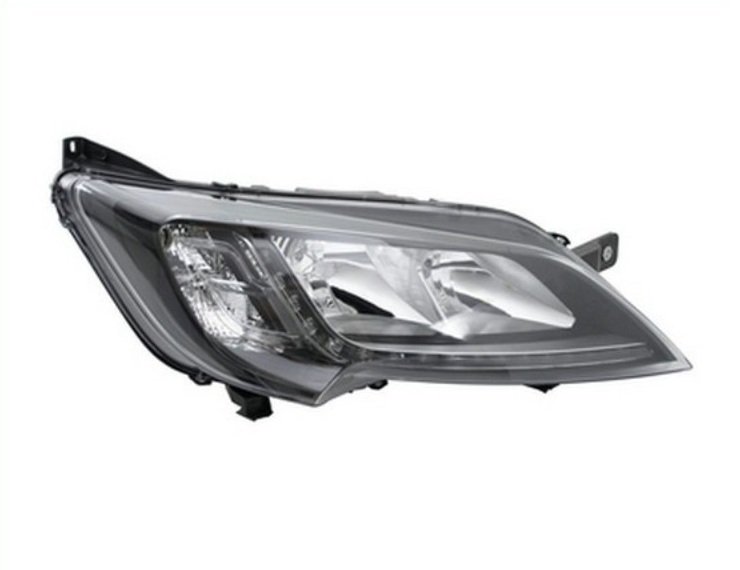 Faro eléctrico derecho, negro, H7+H7, LED, luz de giro (Motor) FIAT-DUCATO  pour OPEL MOVANO  pour OPEL MOVANO