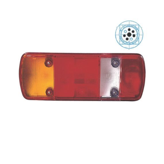 Acceder a la pieza Piloto trasero con luz de matrícula derecho