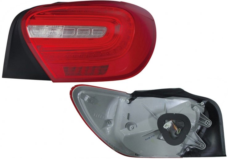 Acceder a la pieza Piloto trasero derecho, LED