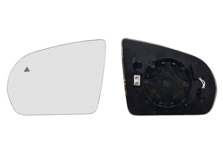 Acceder a la pieza Cristal + soporte retrovisor izquierdo, convexo, térmico, side