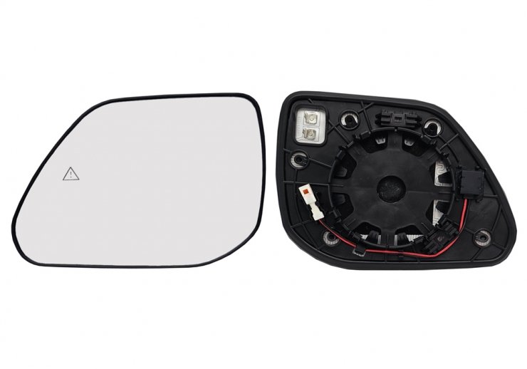 Acceder a la pieza Cristal + soporte retrovisor izquierdo, convexo, térmico, side