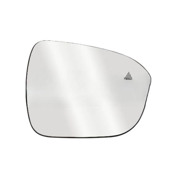 Acceder a la pieza Cristal + soporte retrovisor derecho, convexo, térmico, side