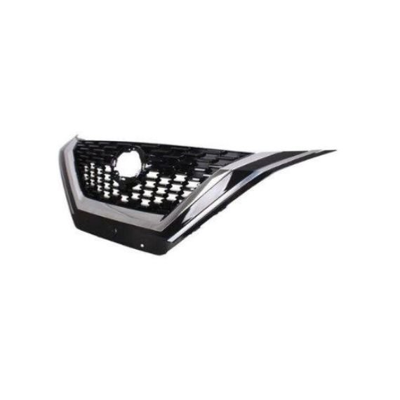 Acceder a la pieza Rejilla negra, con moldura cromada