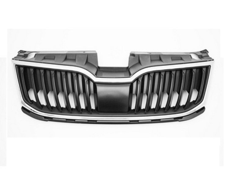 Acceder a la pieza Rejilla negra, moldura cromada