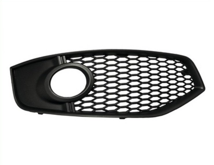 Acceder a la pieza Rejilla derecha parachoques, negra, agujeros antiniebla (Mod. S3)